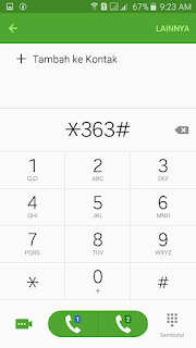 cek puilsa melalui *363#