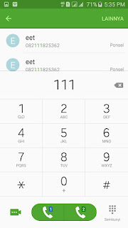 cek pulsa dan masa aktif 3 melalui menu panggilan