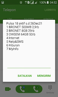 Cara cek pulsa dan masa aktif kartu axis